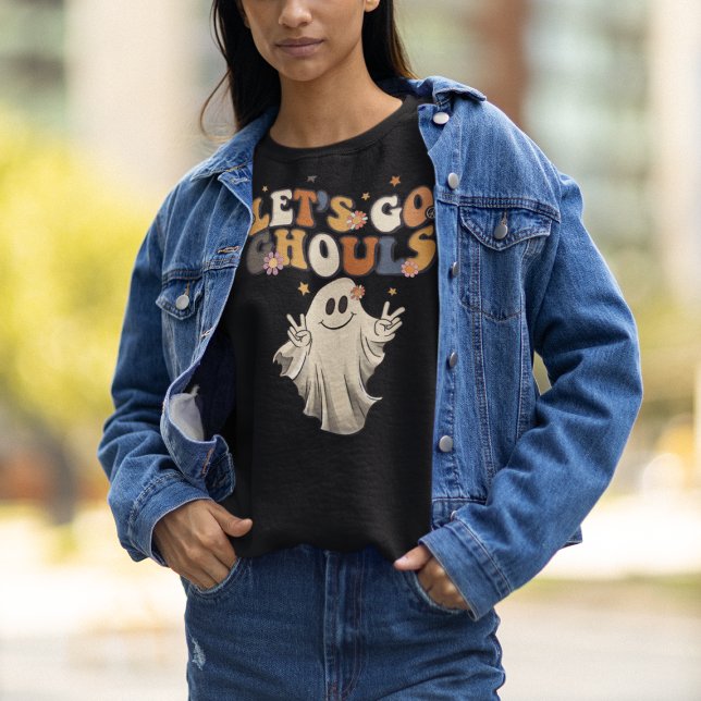 Halloween Lets Go Ghouls Sweatshirt (Creator Uploaded)