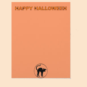 Halloween Letterhead