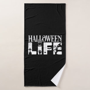 Halloween Life Bath Towel