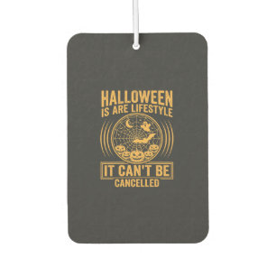 Halloween Lifestyle Bat Spider Web Design_1 Car Air Freshener