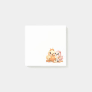 Halloween Little Birds Square Memo Notes