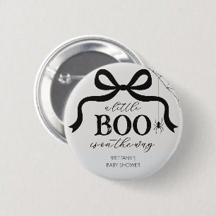 Halloween Little Boo Baby Shower 6 Cm Round Badge