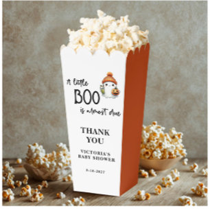 Halloween Little Boo Baby Shower Favor Box