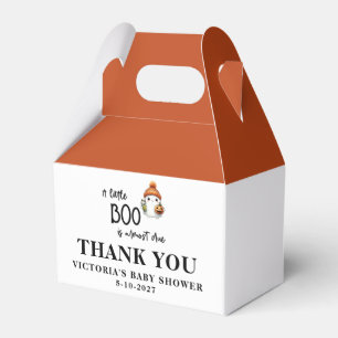 Halloween Little Boo Baby Shower Favour Box