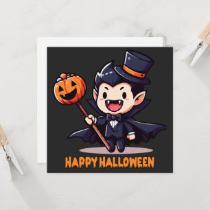 Halloween - Little child vampire Invitation