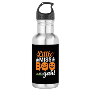 Halloween Little Miss Boo Yah Pumpkin Design_1 532 Ml Water Bottle