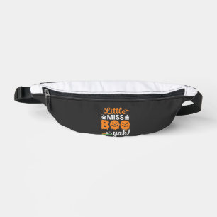 Halloween Little Miss Boo Yah Pumpkin Design_1 Bum Bags