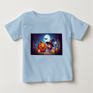 Halloween little Witch Baby T-Shirt