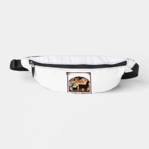 Halloween Llama Shirt Spooky Treat Graveyard Art_1 Bum Bags