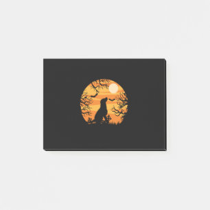 Halloween Lonely Dog Birthday Post-it Notes