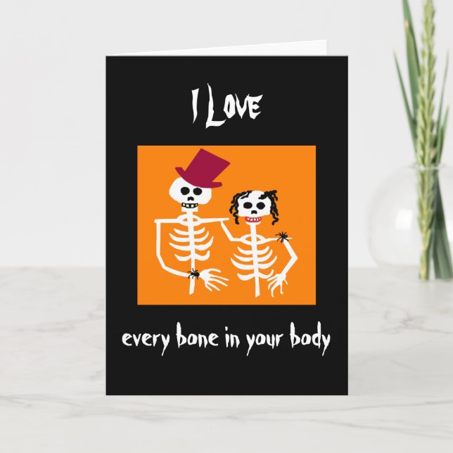 Halloween Love Card (Front)