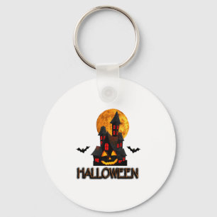 Halloween lover, funny halloween,Happy Halloween Key Ring