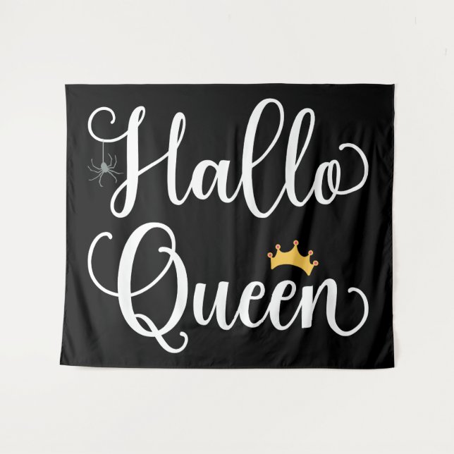 Halloween Lover - Halloqueen I Tapestry (Front (Horizontal))