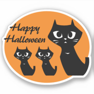 Halloween Lucky Black Cats