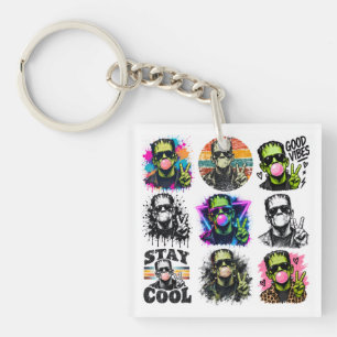Halloween Magic, Spooky Nights & Autumn Delights Key Ring