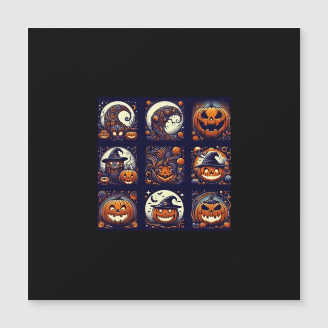 Halloween Magnetic Card (Front)