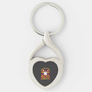 Halloween Man This Is Some Boo Sheet Ghost Design Key Ring