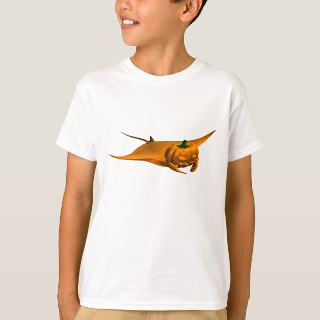 Halloween Manta Ray T-Shirt (Front)