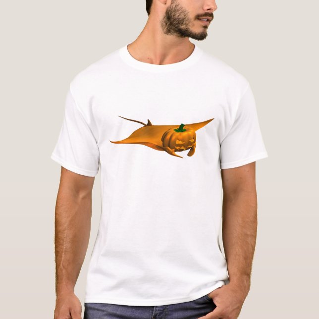 Halloween Manta Ray T-Shirt (Front)