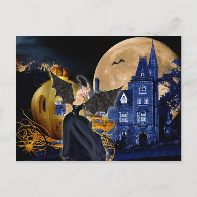 Halloween Marie Antoinette Sociere Diabolique Postcard (Front)