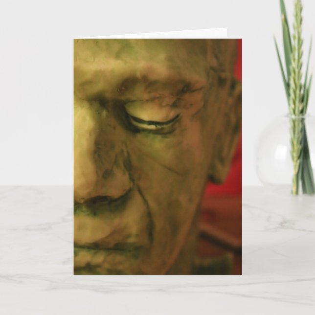 Halloween Mask Card (Front)