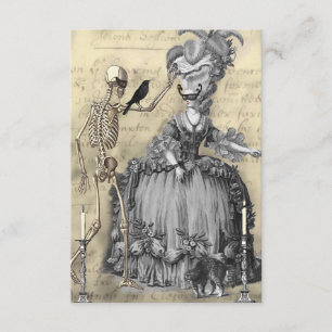 Halloween Masquerade Ball RSVP Card