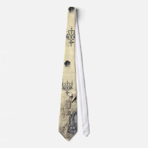 Halloween Masquerade Ball Tie