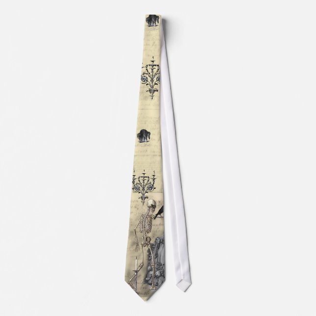 Halloween Masquerade Ball Tie (Front)