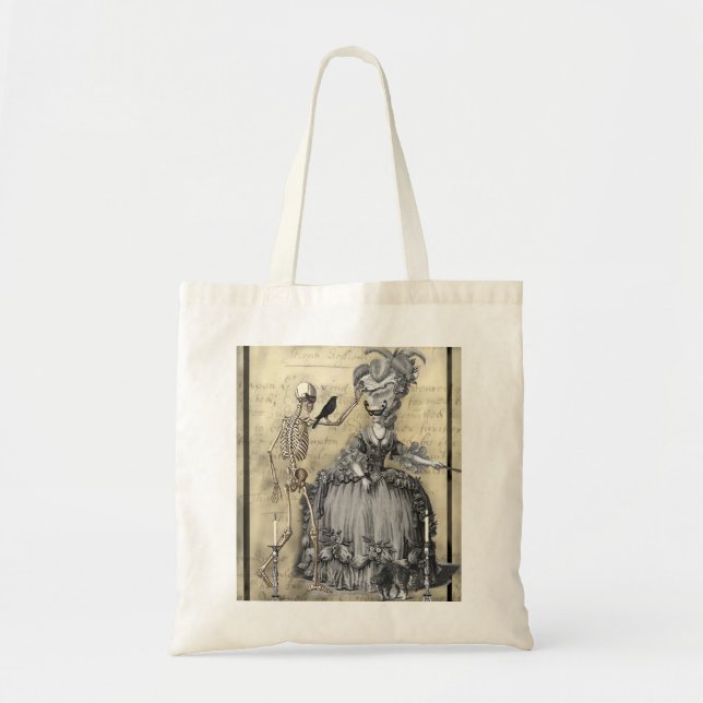 Halloween Masquerade Ball Tote Bag (Front)