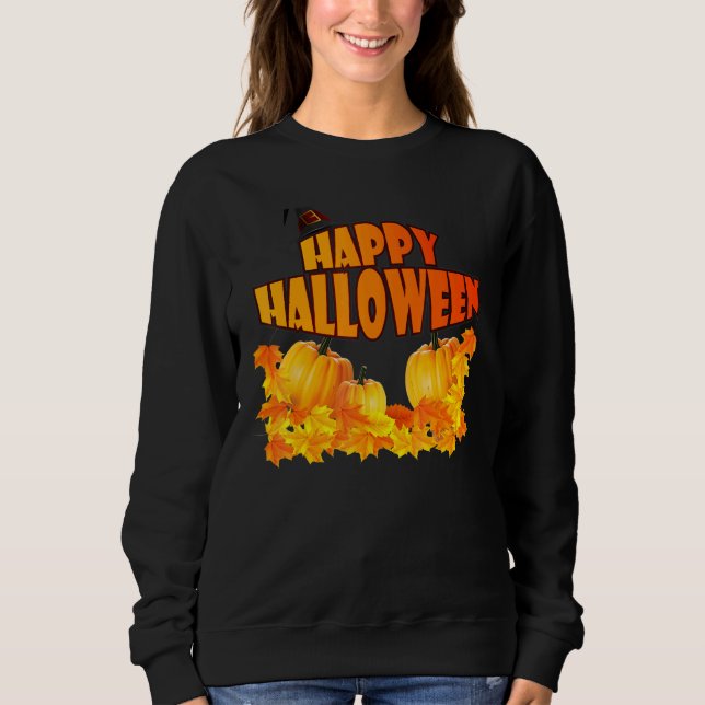 Halloween Masquerade Graphics Sweatshirt (Front)