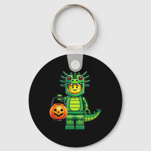 Halloween Master Builder Dragon Kids Building Bloc Key Ring