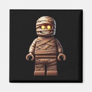 Halloween Master Builder Mummy Kids Building Block Magnet