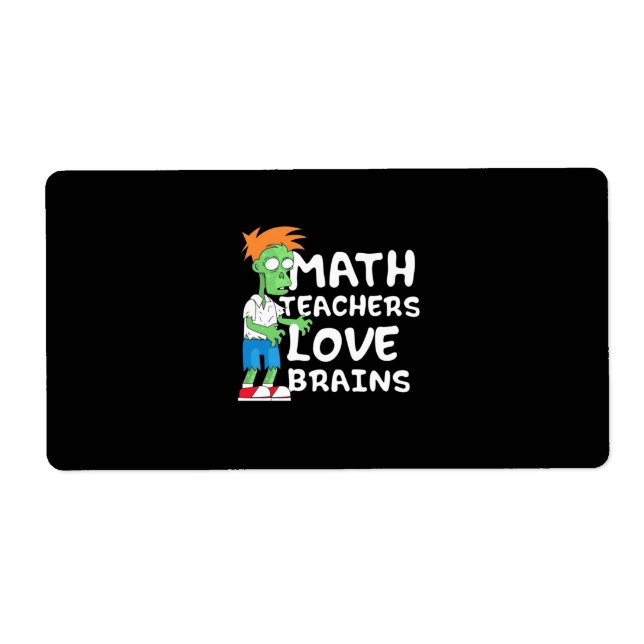 Halloween Math Teacher Love (Front)