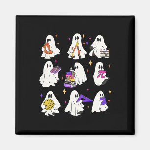Halloween Math Teacher  Magnet