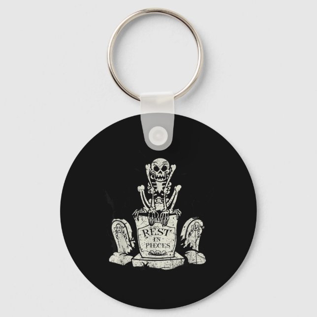 Halloween Men Women Key Ring (Front)