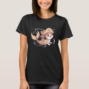 Halloween Mermaid Pirate Cat Cute Men Women & Kids T-Shirt