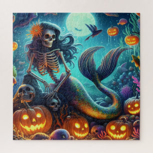 Halloween Mermaid Puzzle