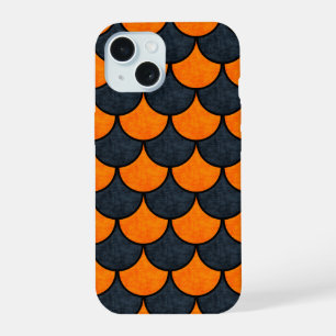 Halloween Mermaid Scales Pattern iPhone 15 Case