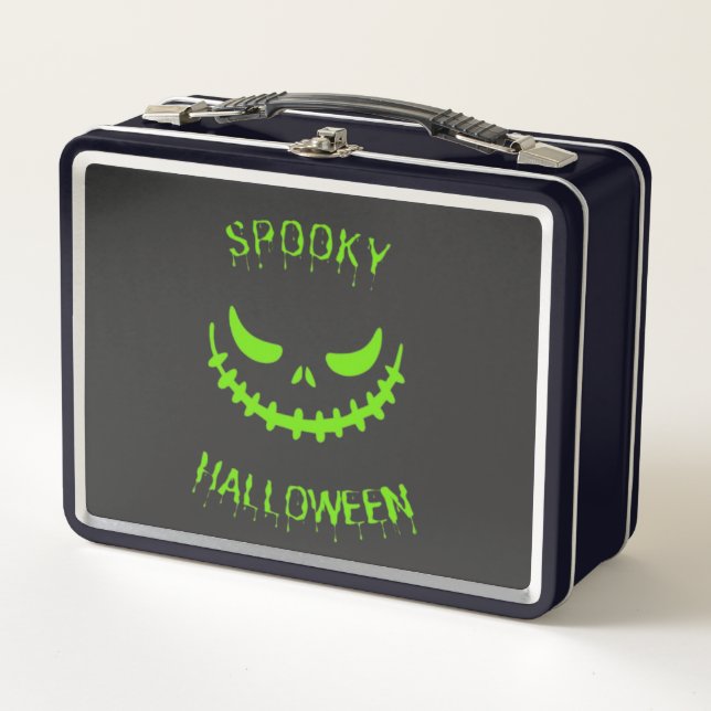 Halloween Metal Lunch Box (Front)