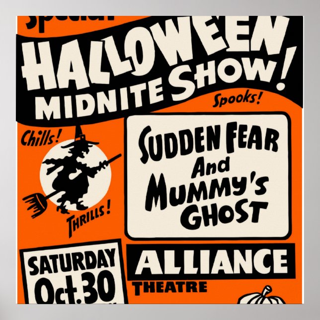 Halloween Midnite Show Poster (Front)