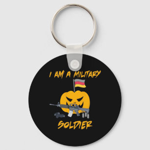 Halloween Military Soldier Key Ring