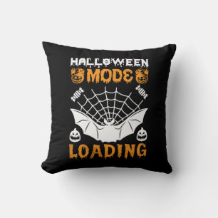 Halloween Mode Loading Birthday Cushion