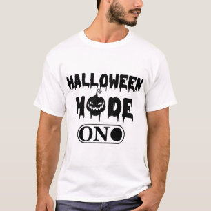 Halloween Mode On - Party Halloween Pumpkin T-Shirt