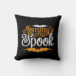 Halloween Mommys Little Spook Birthday Cushion