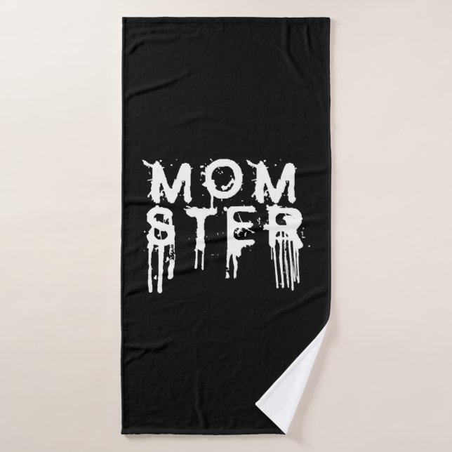 Halloween Momster Bath Towel (Bath Towel)