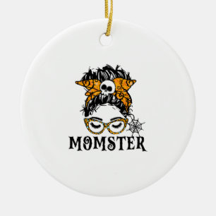 Halloween Momster  Ceramic Tree Decoration