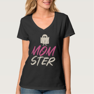 Halloween Momster  Mother Spider Web Bat T-Shirt