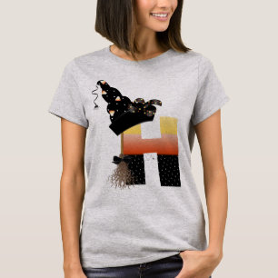 Halloween Monogram Letter H T-Shirt