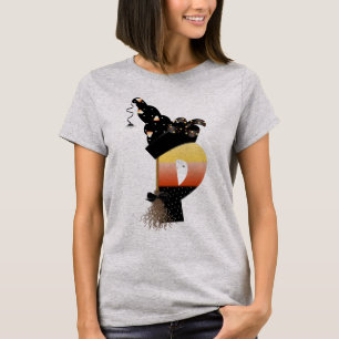 Halloween Monogram Letter P T-Shirt
