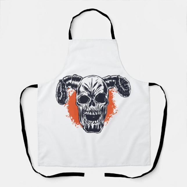 Halloween monster   apron (Front)